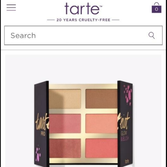tarte pro glow and blush